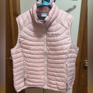 Columbia Light Pink OmniHeat Vest